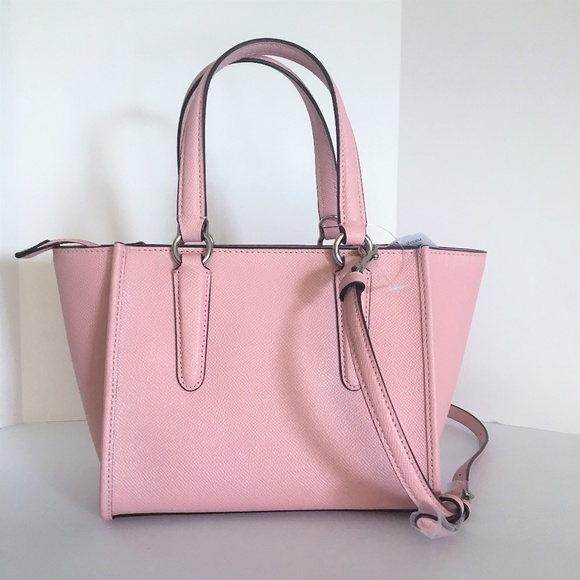 Coach Crosby Carryall Crossbody Bag Blush Leather - Picture 5 of 8